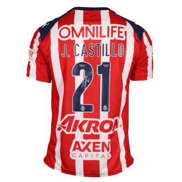 来自Chivas Guadalajara的José Castillo Pérez球衣