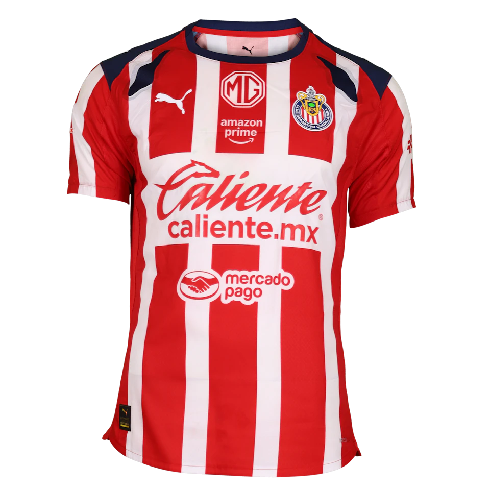 来自Chivas Guadalajara的José Castillo Pérez球衣