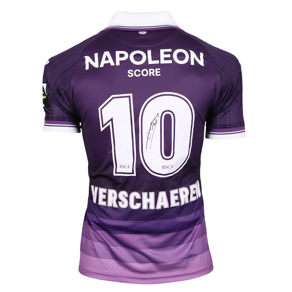 Yari Verschaeren RSC Anderlecht shirt