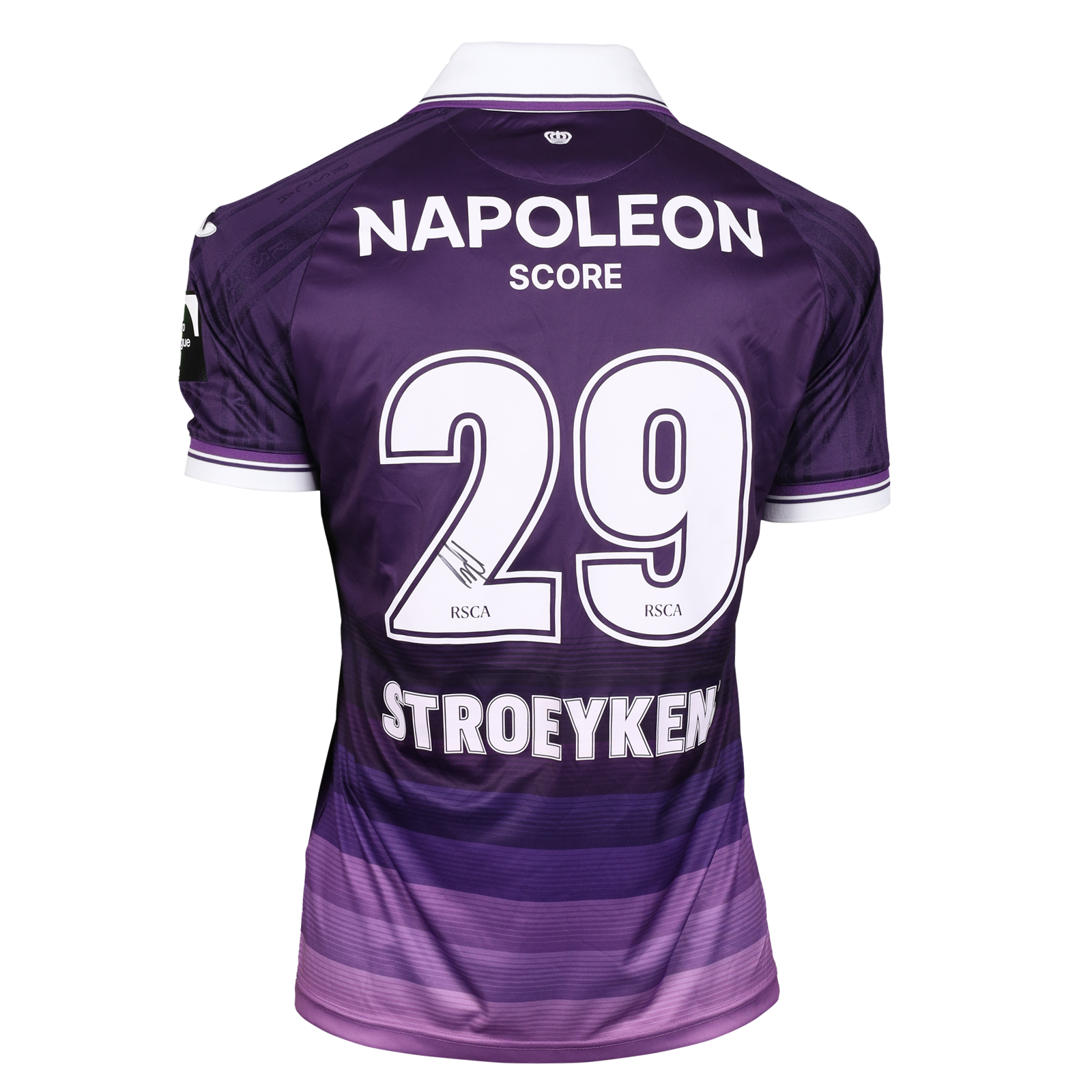 Mario Stroeykens RSC Anderlecht shirt