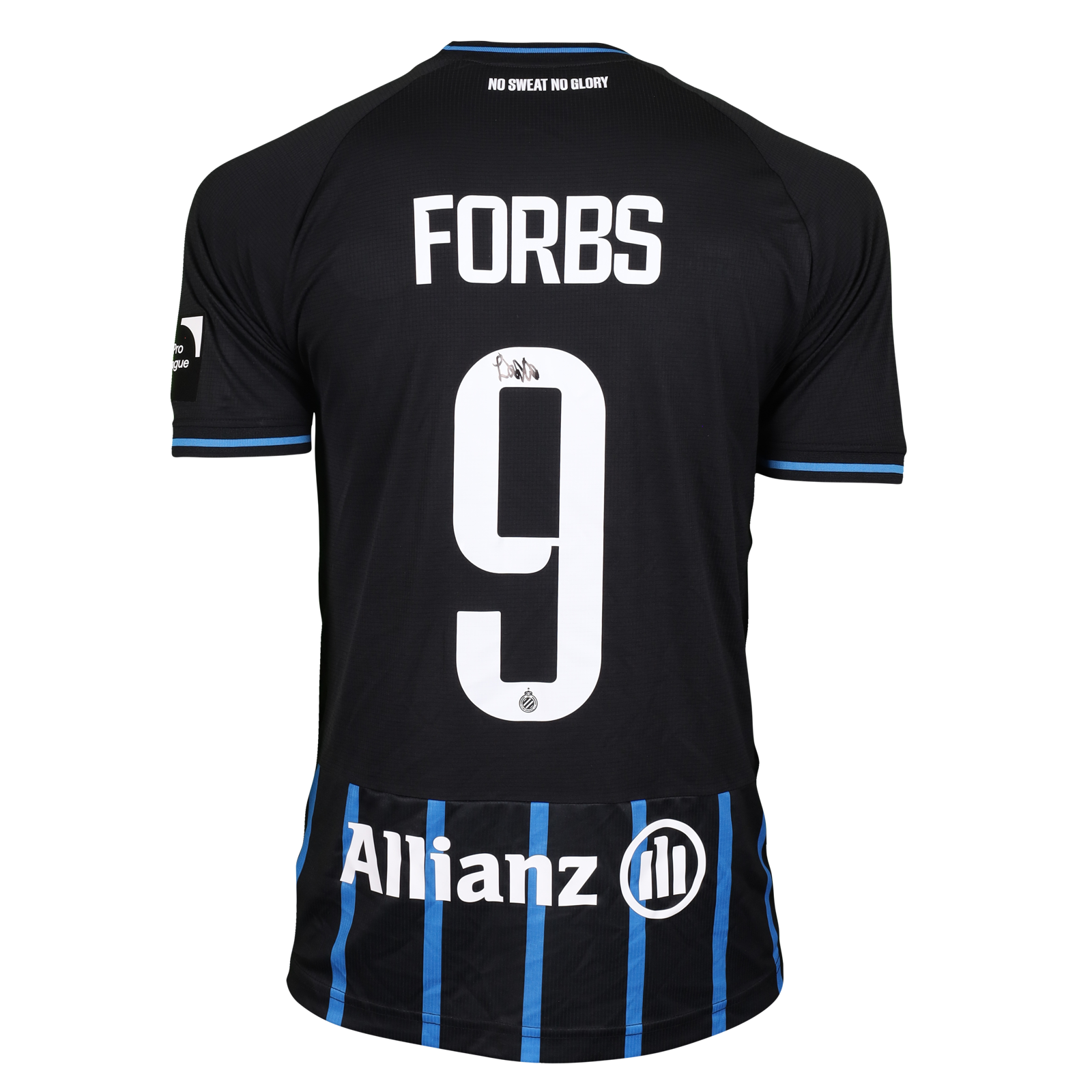 Club Brugge-Trikot von Carlos Forbs