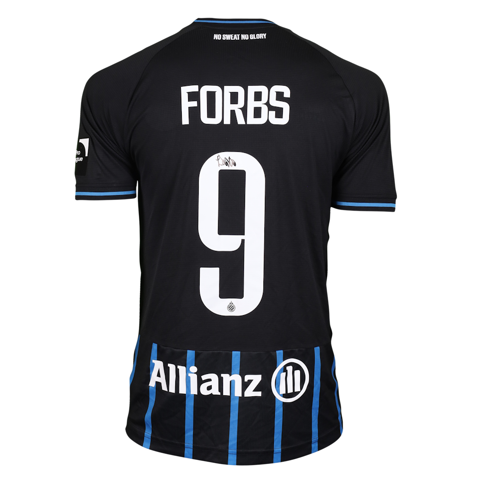 Shirt van Carlos Forbs Club Brugge