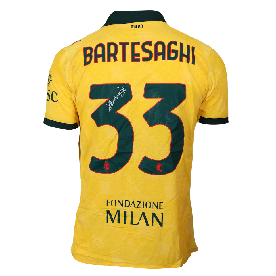 Maglia di Davide Bartesaghi (AC Milan)