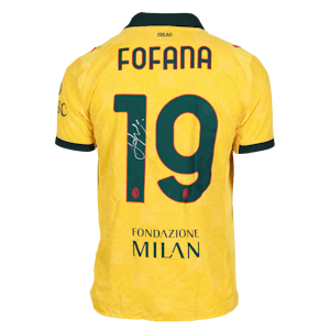 AC Milan 팀의 Youssouf Fofana 셔츠