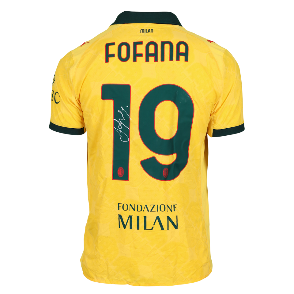 AC Milan 팀의 Youssouf Fofana 셔츠