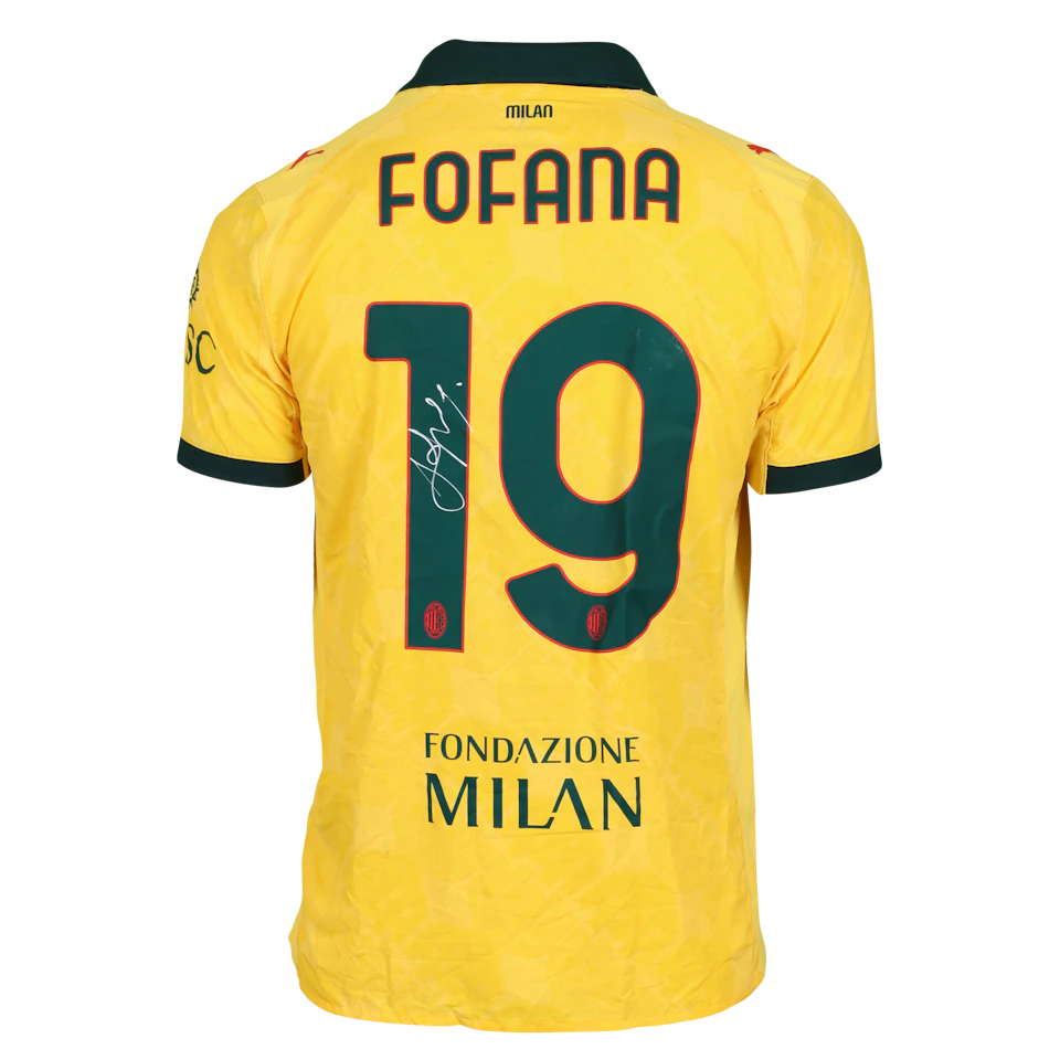 Camisola de Youssouf Fofana, AC Milan