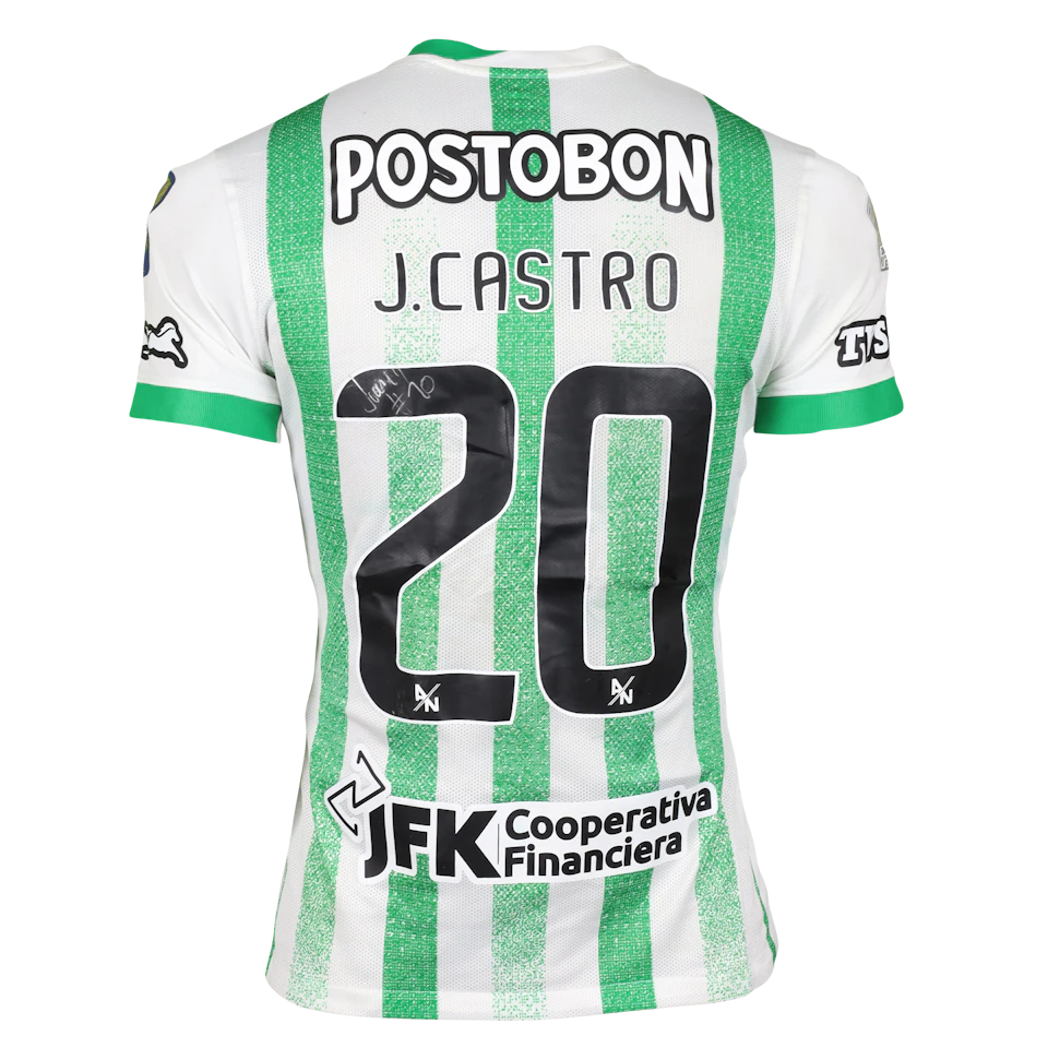 来自Atlético Nacional的Joan Castro球衣