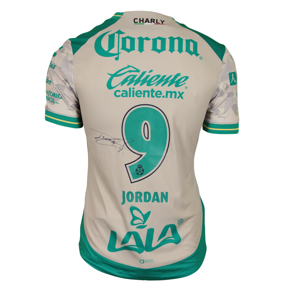 Jordan Carrillo Rodríguez Santos Laguna shirt