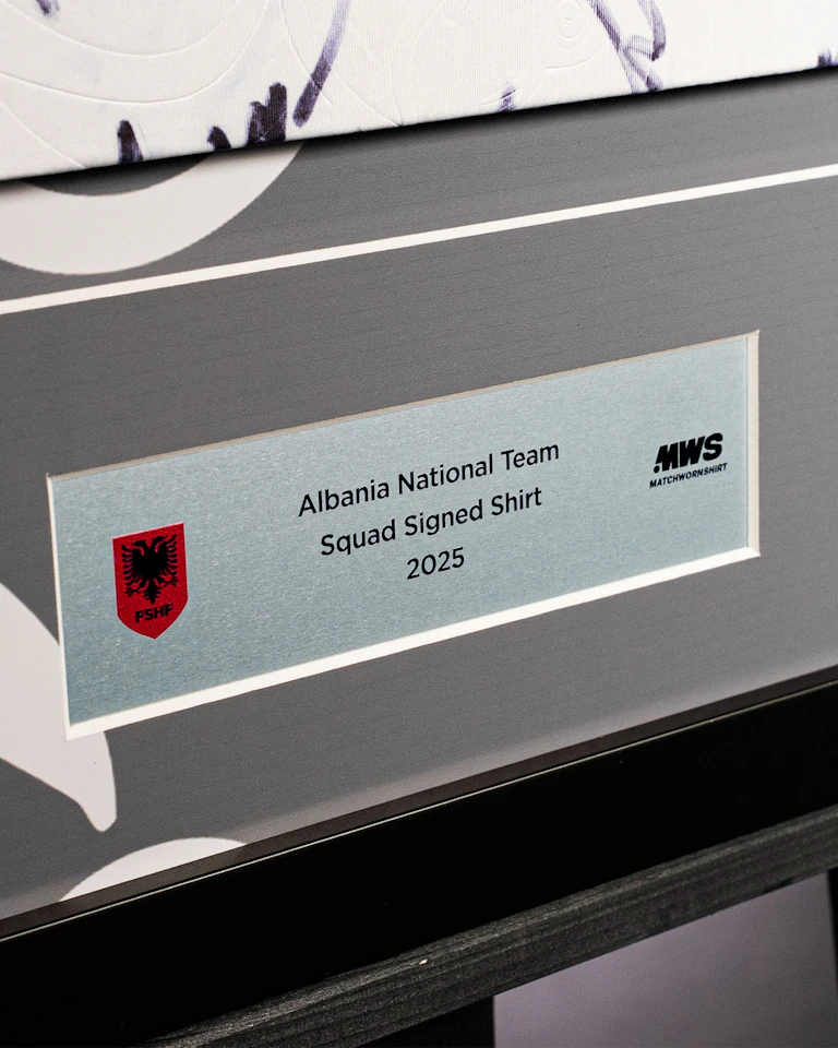 Limited Edition Framed Squad Signed Shirt 