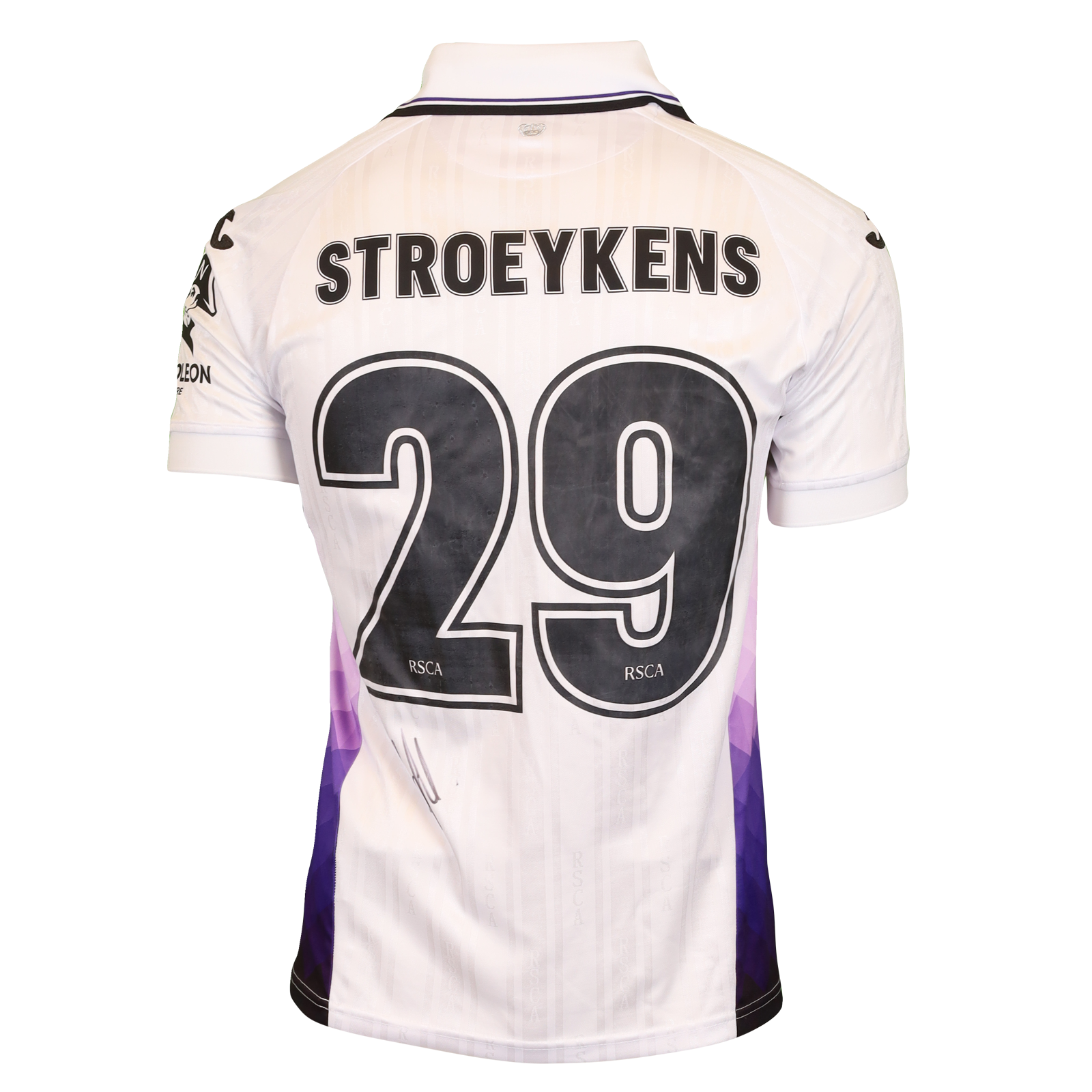 Mario Stroeykens RSC Anderlecht shirt