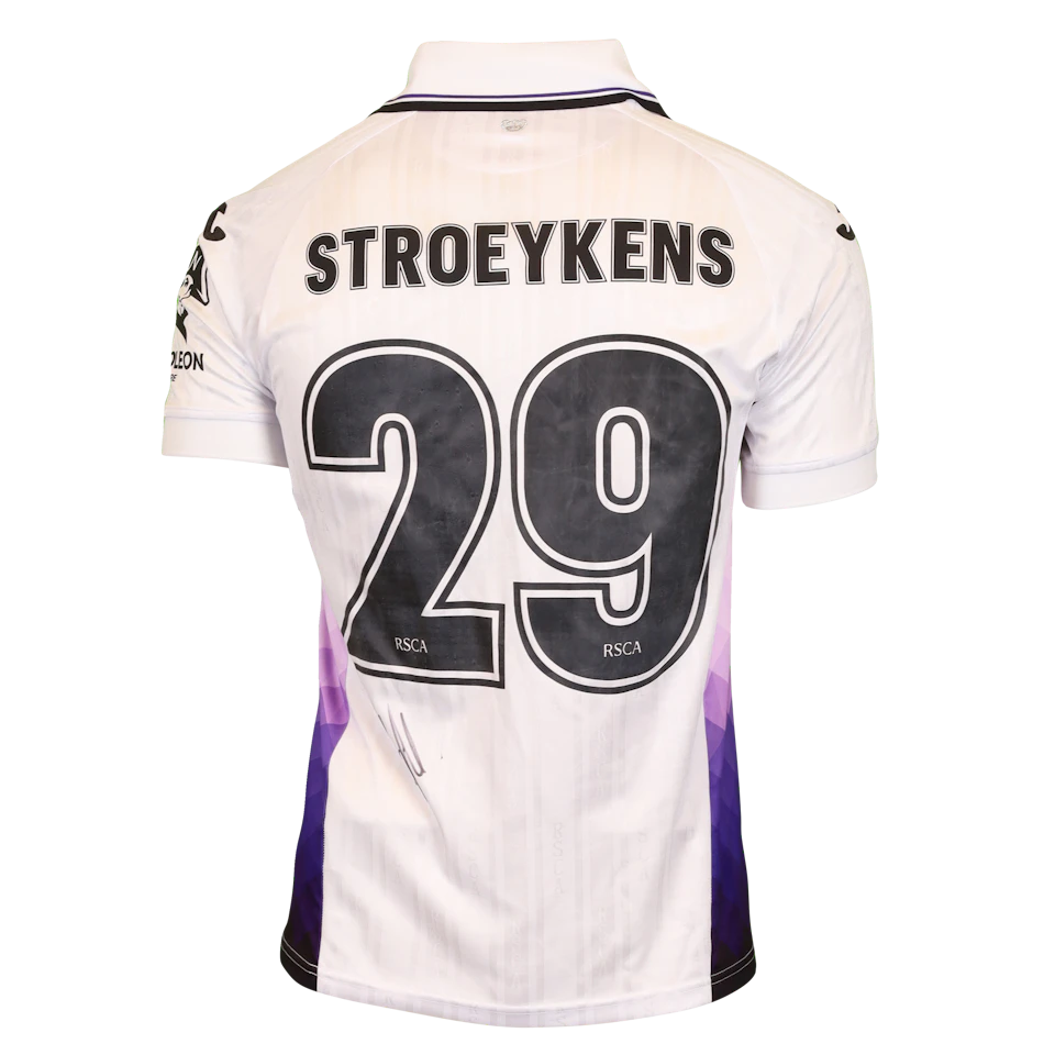 Mario Stroeykens RSC Anderlecht shirt