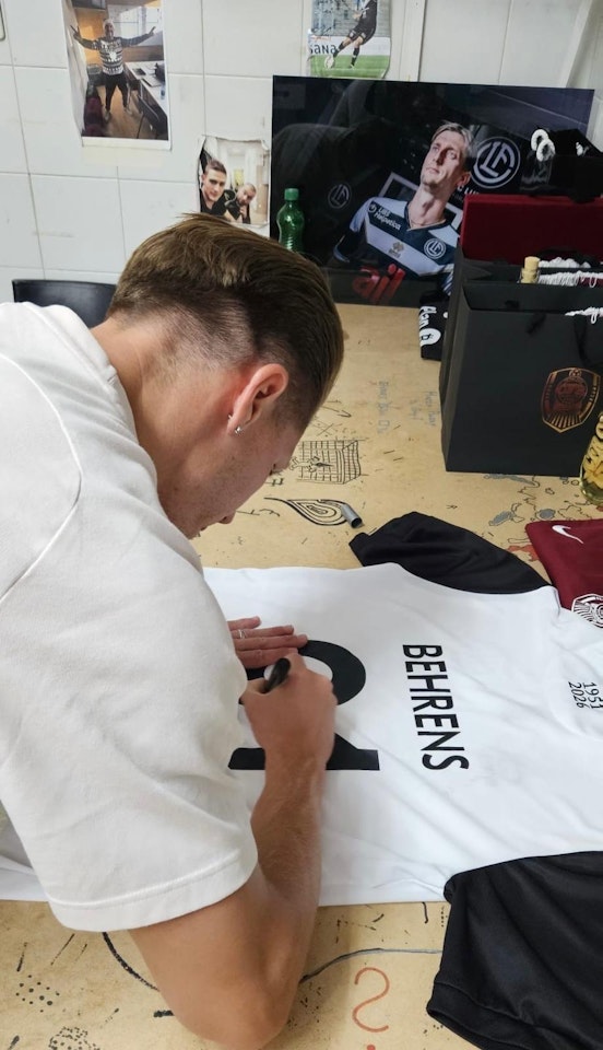 Camisola de Kevin Behrens, FC Lugano
