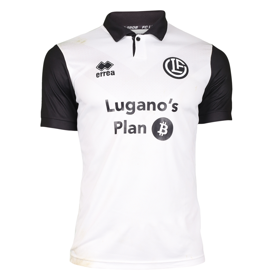 来自FC Lugano的Mattia Zanotti球衣
