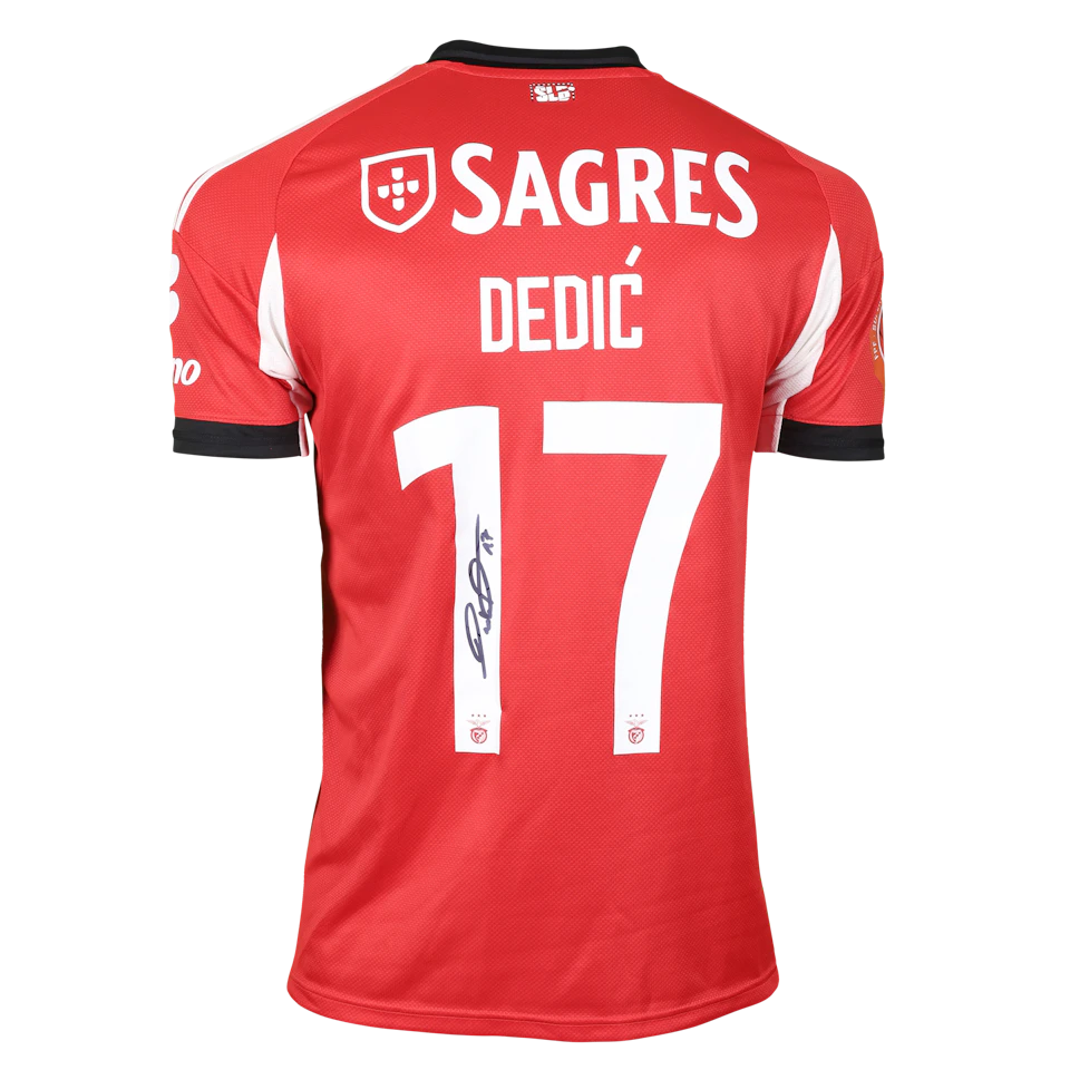 来自SL Benfica的Amar Dedić球衣