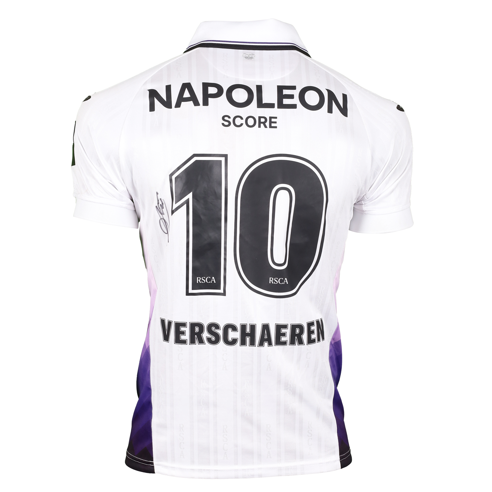 Yari Verschaeren RSC Anderlecht shirt