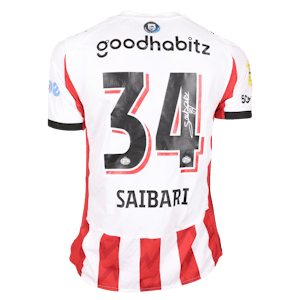 PSV 팀의 Ismael Saibari Ben El Basra 셔츠