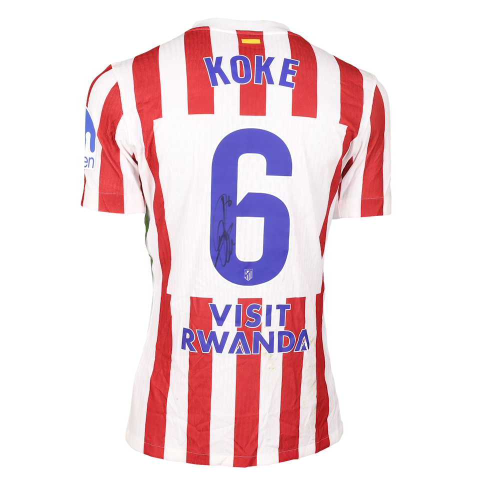 Koke Resurrección Atlético de Madrid camisa.