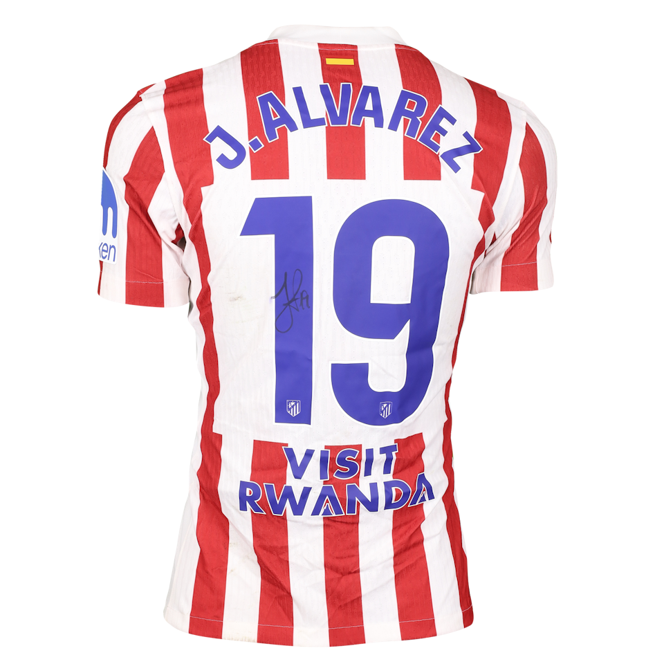 Julián Álvarez Atlético de Madrid camisa.