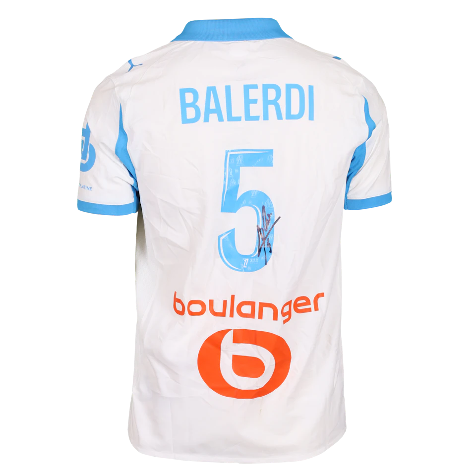 Leonardo Balerdi Olympique de Marseille shirt