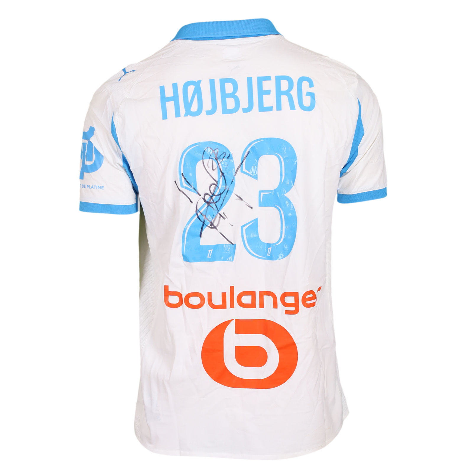 Pierre-Emile Højbjerg Olympique de Marseille shirt