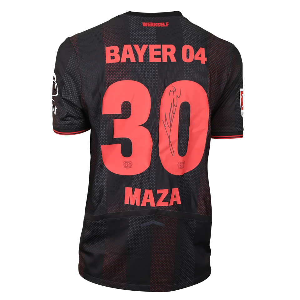 Bayer Leverkusen-Trikot von Ibrahim Maza