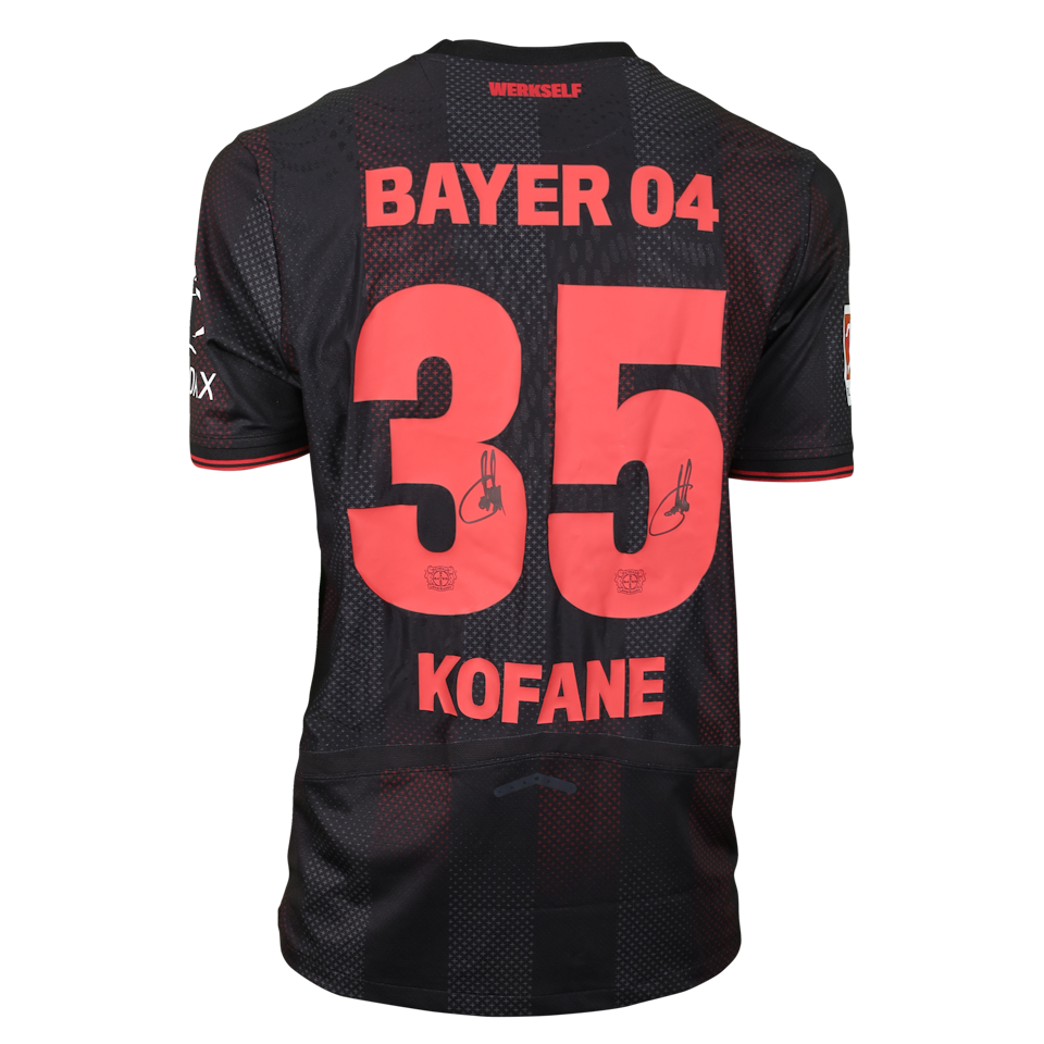 Bayer Leverkusen-Trikot von Christian Michel Kofane