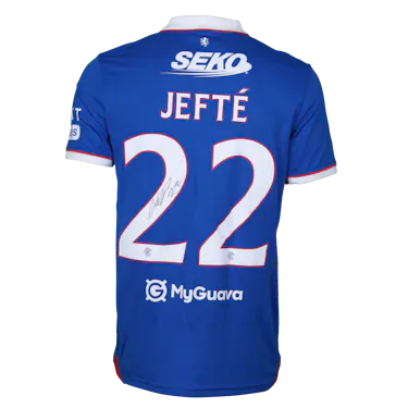 Jefte Vital da Silva Dias Rangers camisa.