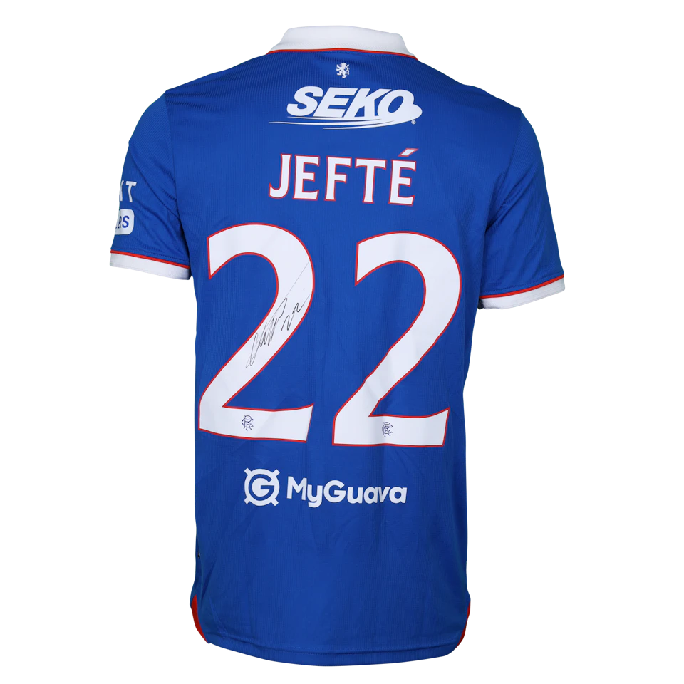 Jefte Vital da Silva Dias Rangers camisa.