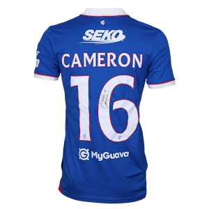 Lyall Cameron Rangers jersey