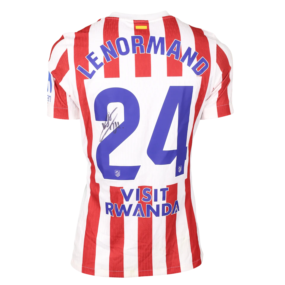 Robin Le Normand Atlético de Madrid camisa.