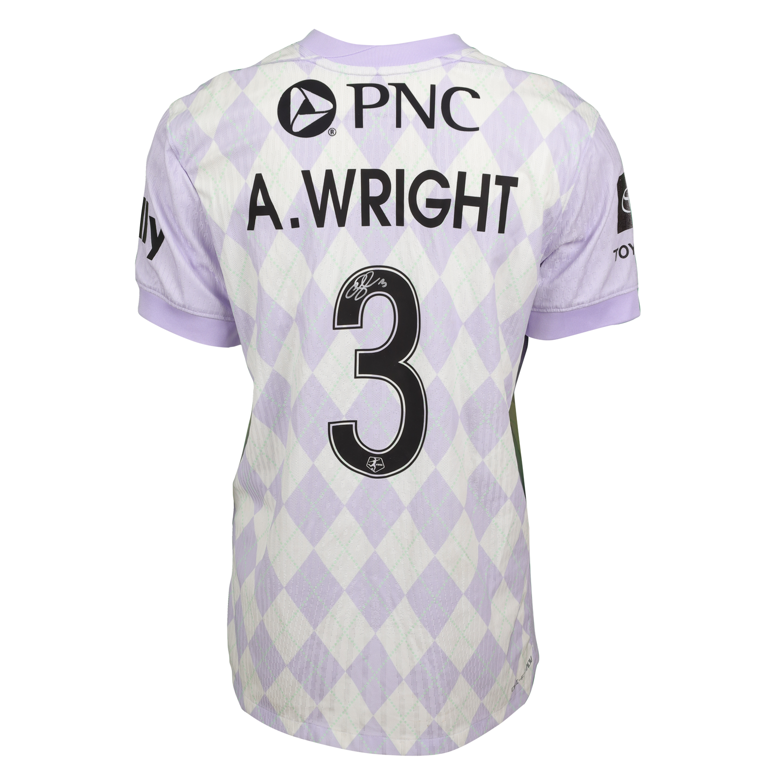 Arin Wright Racing Louisville FC shirt