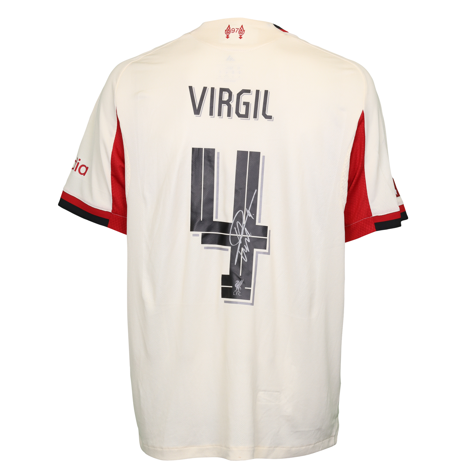 Virgil van Dijk | Crystal Palace - Liverpool | MatchWornShirt