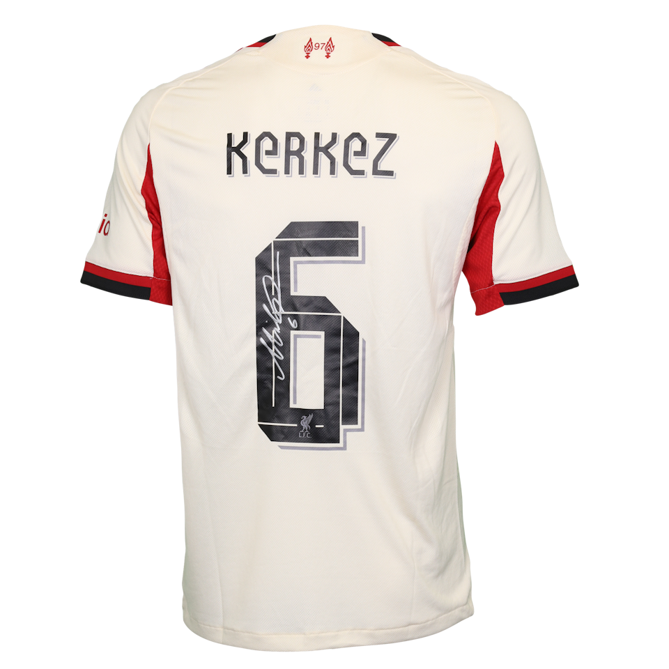 Camisola de Milos Kerkez, Liverpool