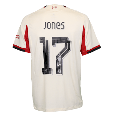 Camisola de Curtis Jones, Liverpool