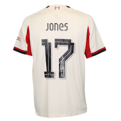 (2回使用)ラグビースコットランド2011 worldcupパターソンサイン付き Curtis Jones | Crystal Palace - Liverpool | MatchWornShirt