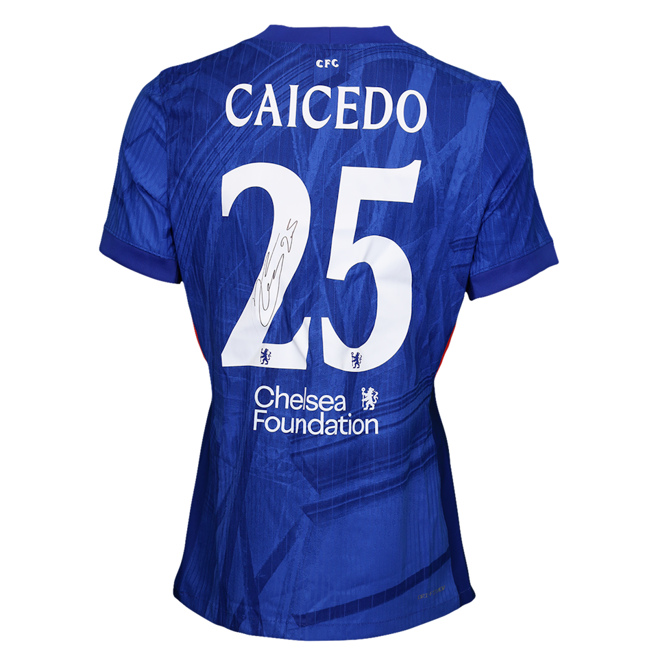 Camiseta Moisés Caicedo Chelsea