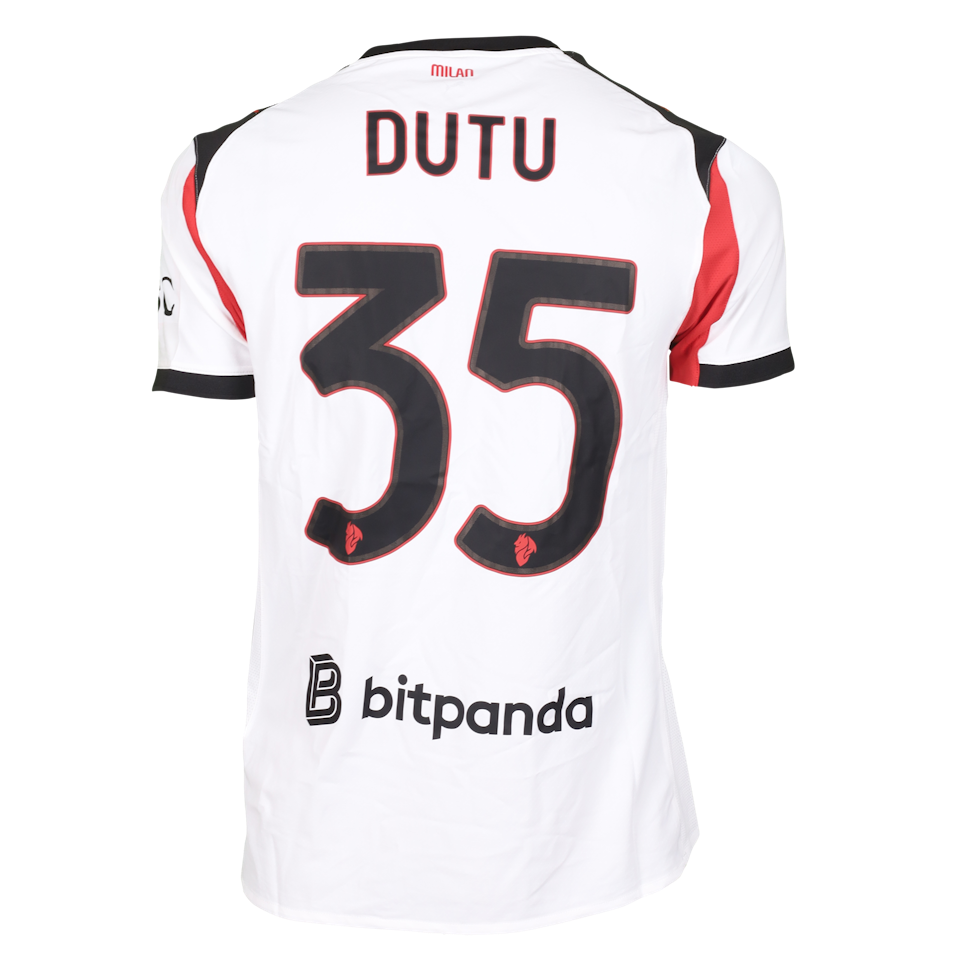 Matteo Duțu AC Milan jersey
