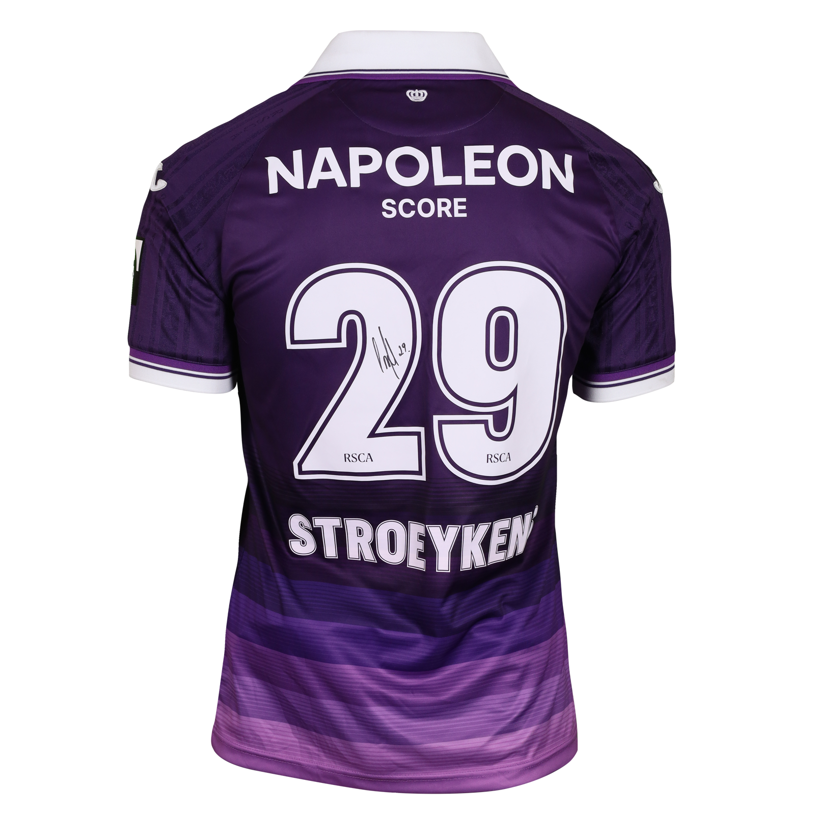 Mario Stroeykens RSC Anderlecht shirt