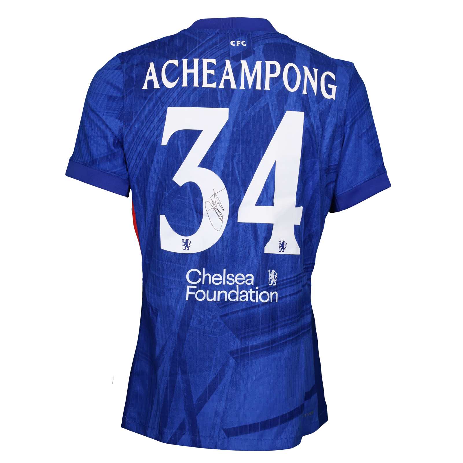 Joshua Kofi Acheampong | Chelsea - AC Milan | MatchWornShirt