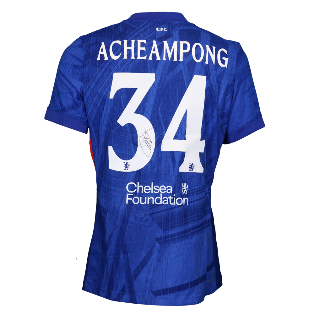 Joshua Kofi Acheampong | Chelsea - AC Milan | MatchWornShirt