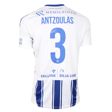 来自HJK Helsinki的Georgios Antzoulas球衣