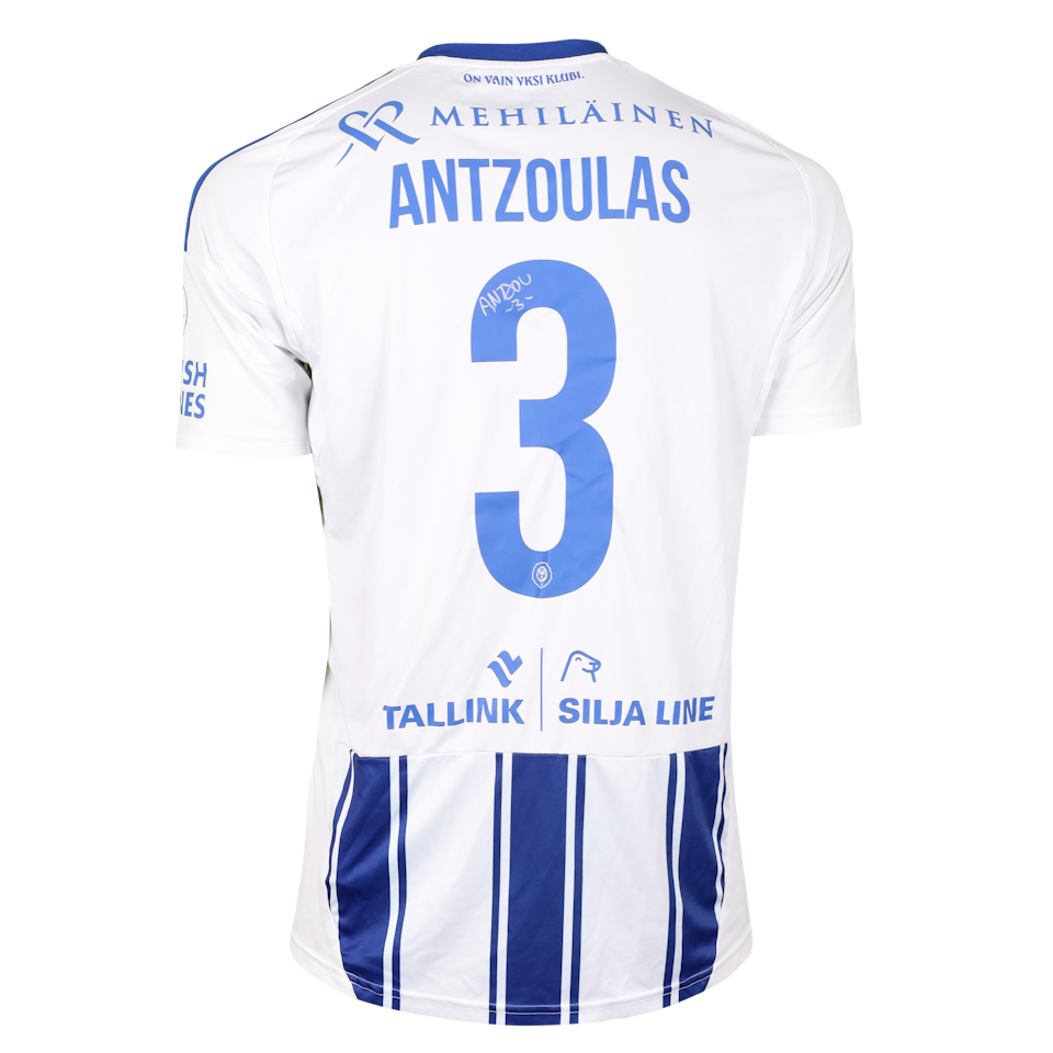 HJK Helsinki 팀의 Georgios Antzoulas 셔츠