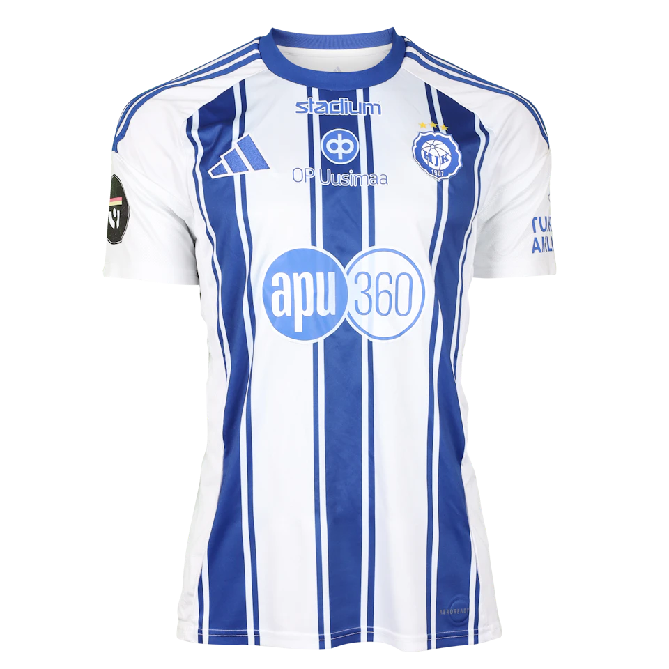 来自HJK Helsinki的Georgios Antzoulas球衣