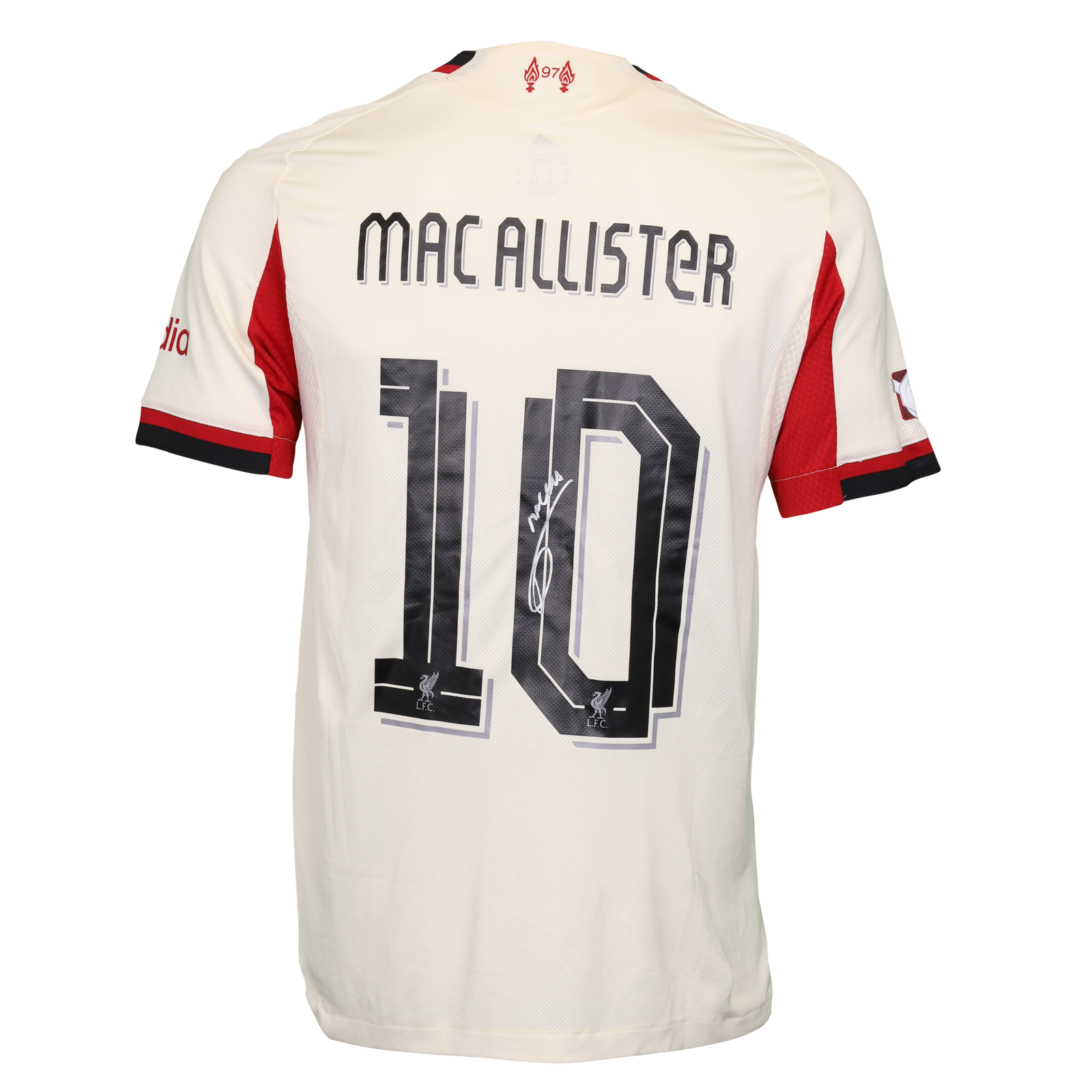 Alexis Mac Allister Liverpool shirt