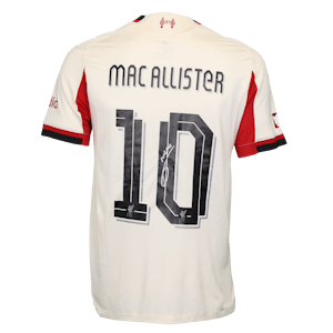 Alexis Mac Allister Liverpool shirt