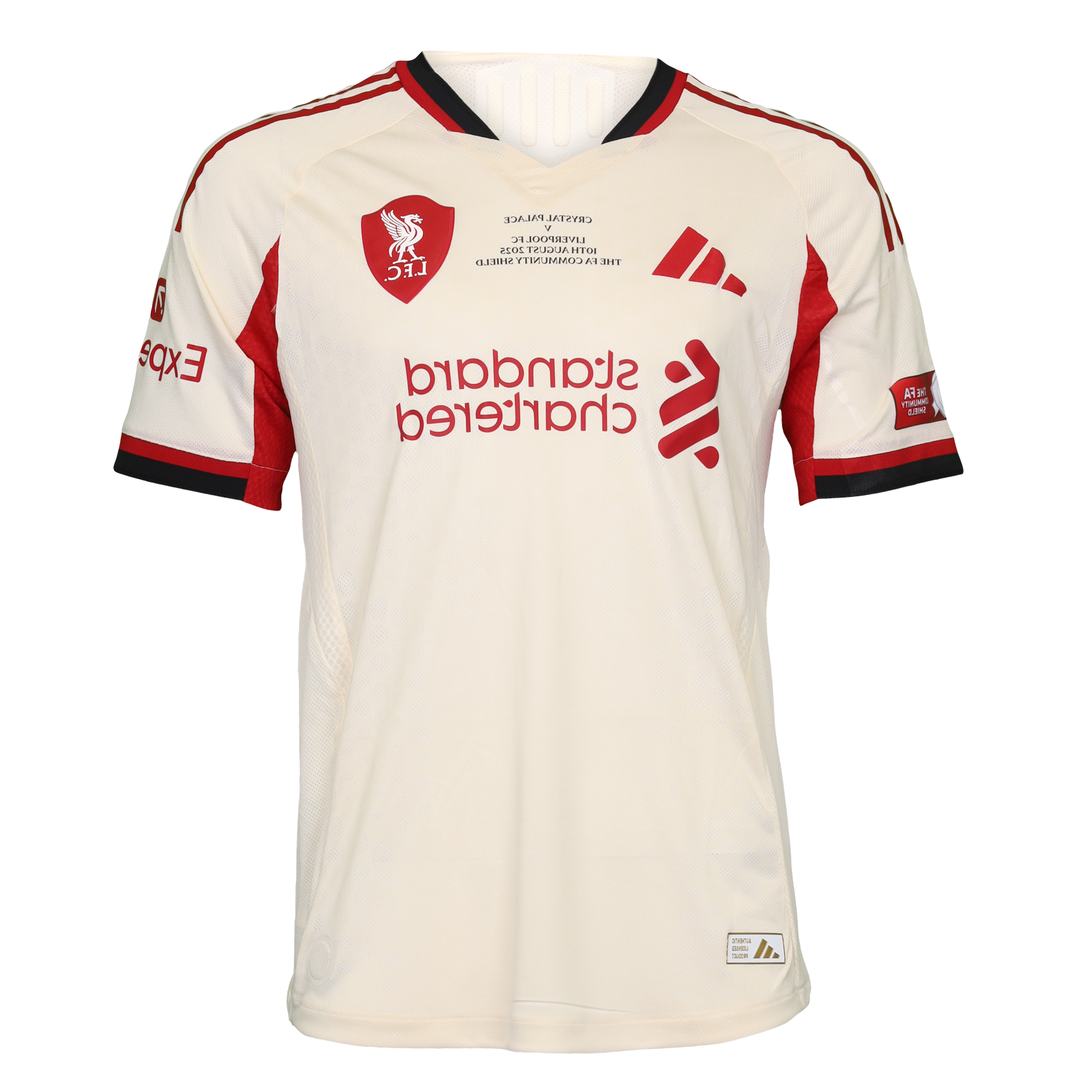 Harvey Elliot | Crystal Palace - Liverpool | MatchWornShirt