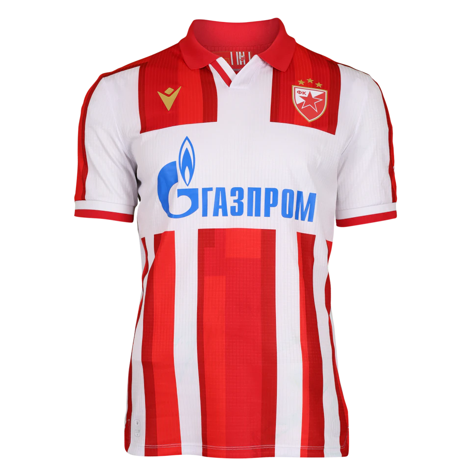 来自FK Crvena zvezda的Peter Oladeji Olayinka球衣