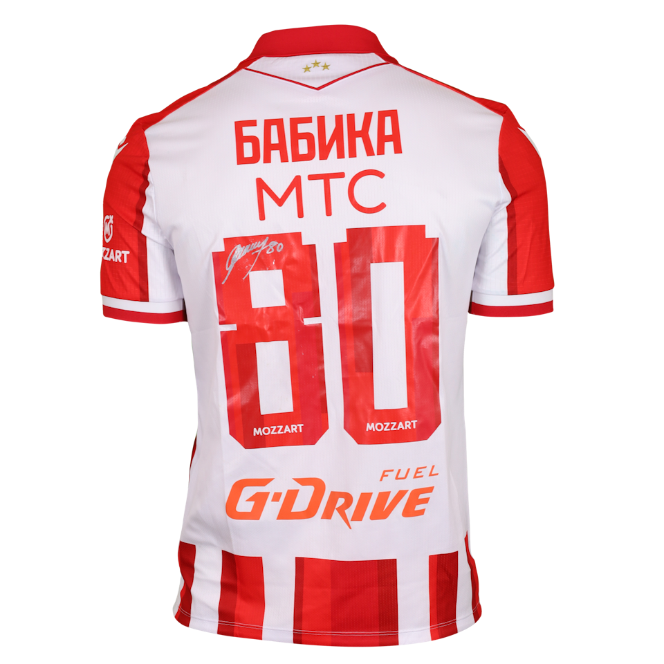Warren Babicka Shavy FK Crvena zvezda shirt