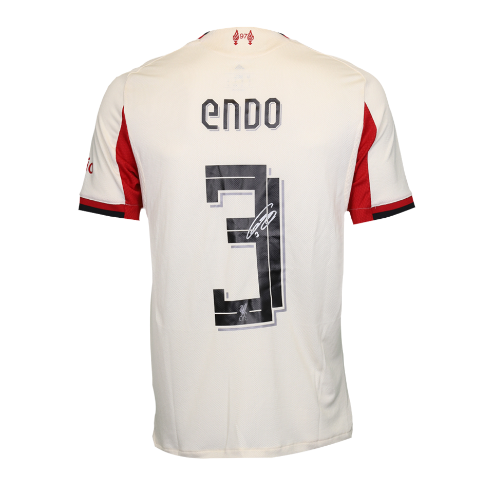 Wataru Endo 遠藤航 - 2 | Crystal Palace - Liverpool | MatchWornShirt