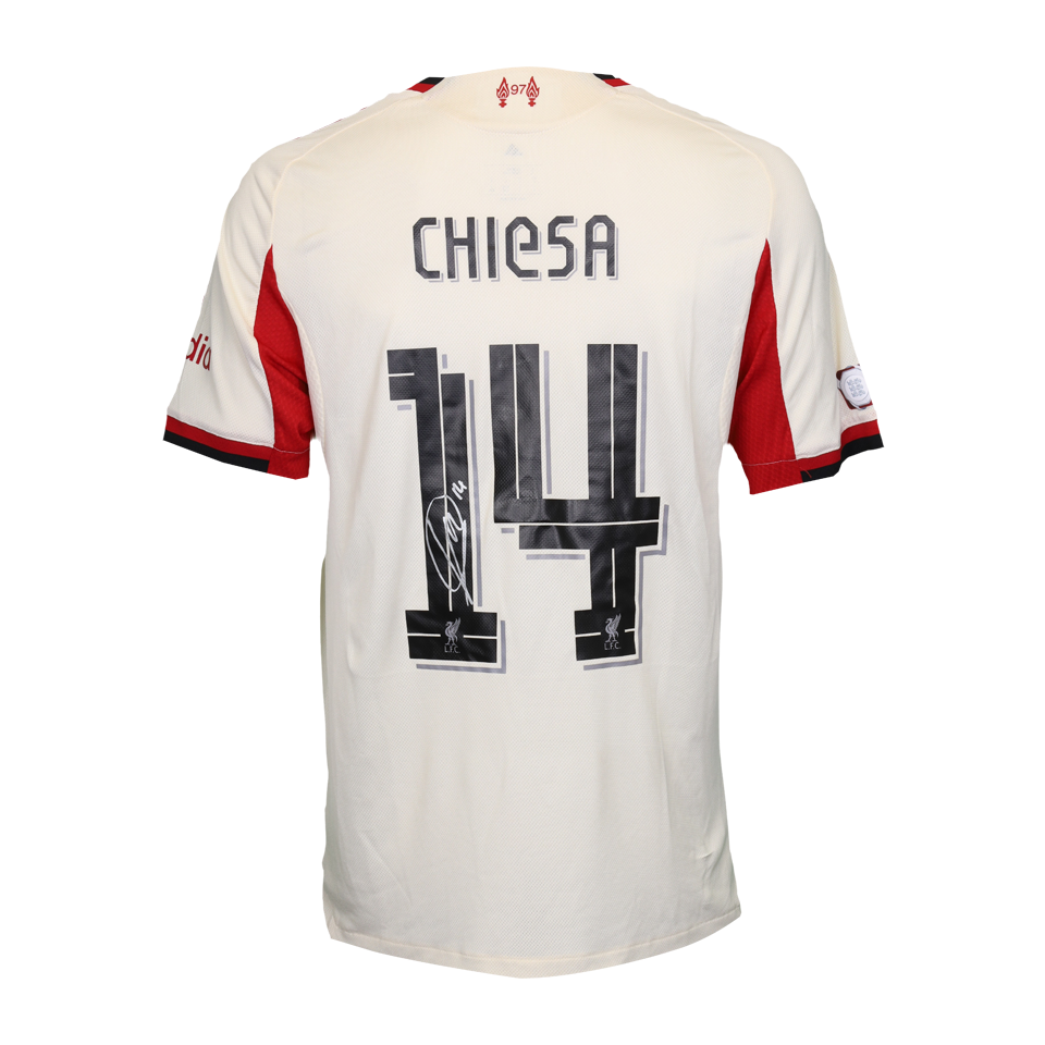 Federico Chiesa - 2 | Crystal Palace - Liverpool | MatchWornShirt